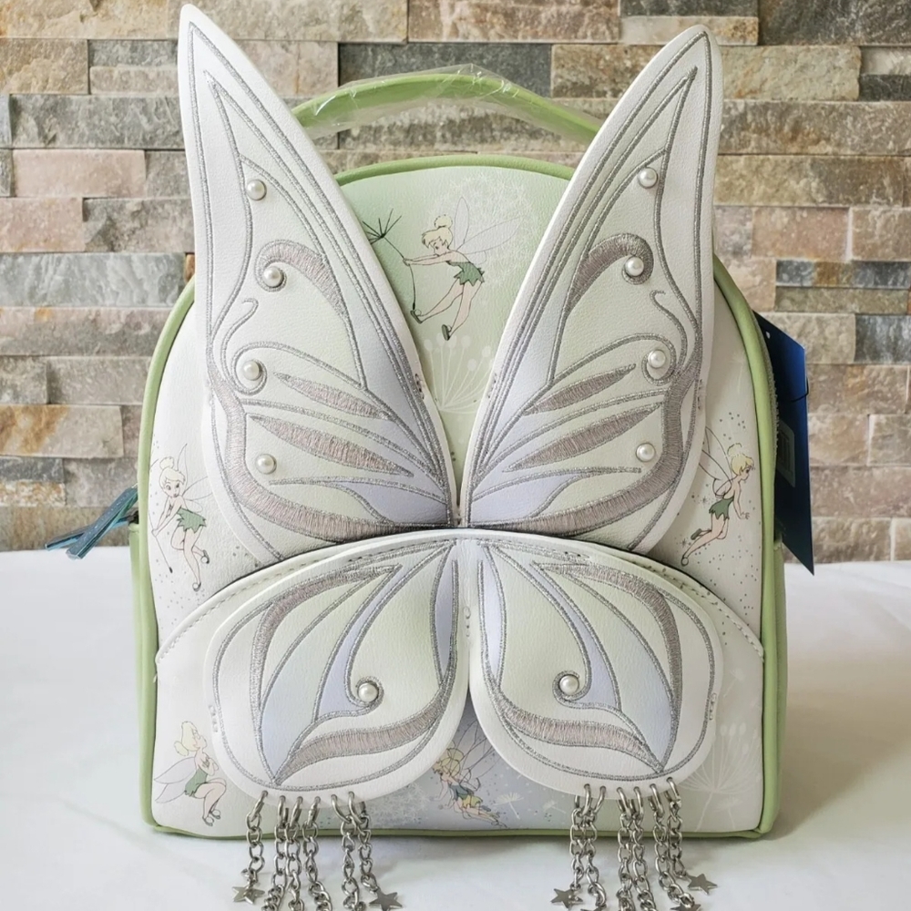 Danielle Nicole Tinkerbell Wings Mini Backpack Tinkerbell Peter Pan NWT Disney